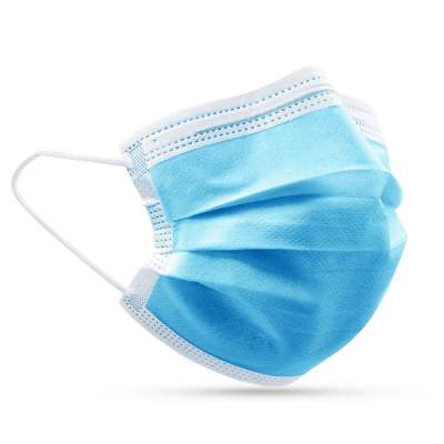 50PCS Surgical Mask 3ply Medical Disposable Face Mask Anti Pollution Earloop Coronavirus Mask Maschere Masques Mascaras Virus