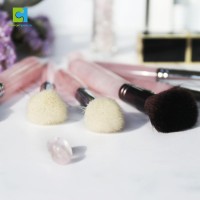 7 Pcs Crystal Makeup Brush Drift Sand Christmas Gift Carbon Size Artist Brush