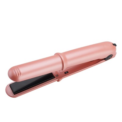 OEM Flat Iron Infrared Portable Hair Straightener Ceramic Dry Hair Curler Straight Hair Straightening Brush mini plancha de pelo